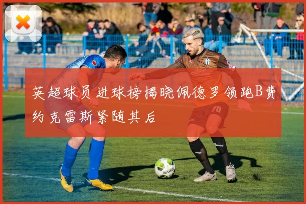 英超球员进球榜揭晓佩德罗领跑B费约克雷斯紧随其后